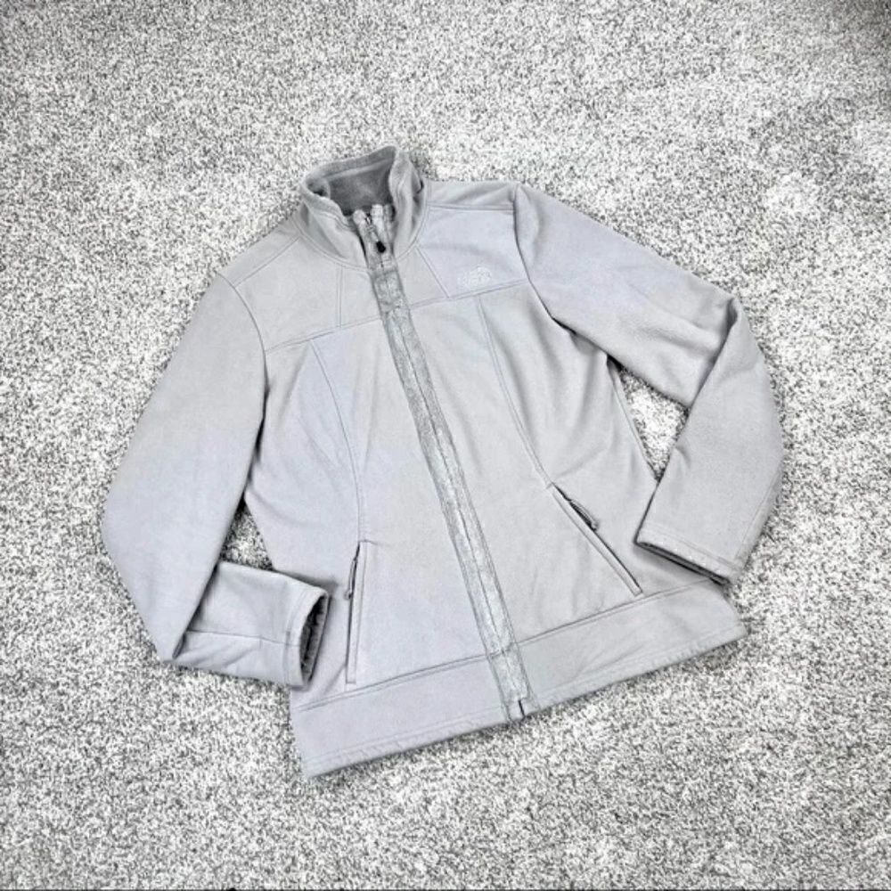 🏔The North Face Women’s Morninglory Full Zip Jacket in Grey ~size: M~